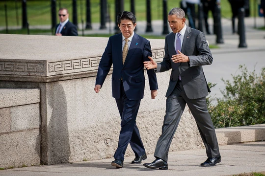 Lãnh đạo Mỹ - Nhật Bản.