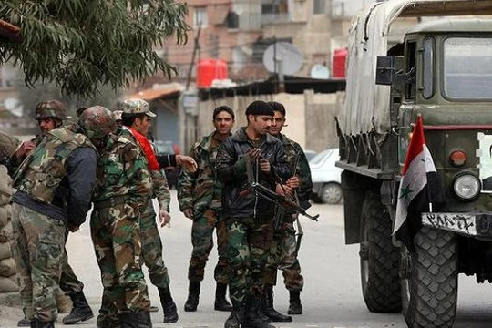 Quân đội chính phủ Syria (ảnh minh họa).