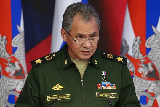 Bộ trưởng Quốc phòng Nga Sergei Shoigu.