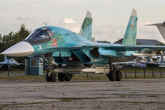 Máy bay Su-34 do Nga sản xuất.
