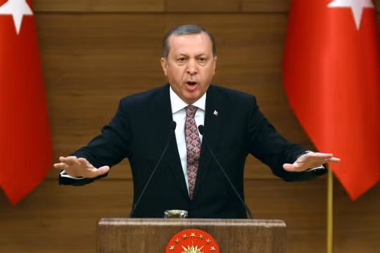 Tổng thống Thổ Nhĩ Kỳ Erdogan.