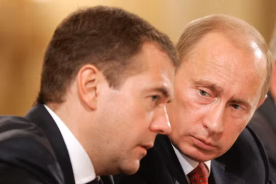 Tổng thống và Thủ tướng Nga.