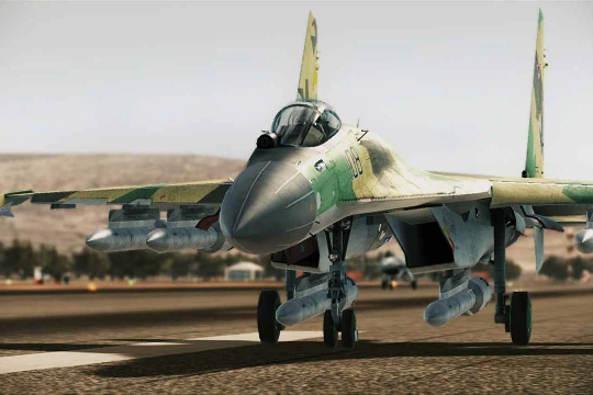 Máy bay chiến đấu S-35 của Không quân Nga.