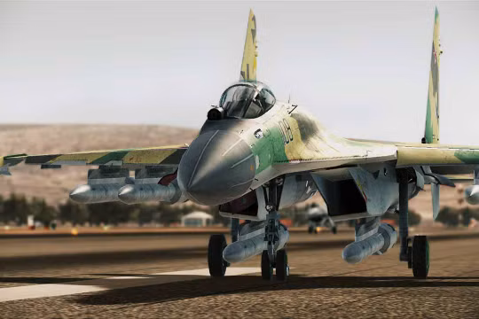 Máy bay chiến đấu S-35 của Không quân Nga.