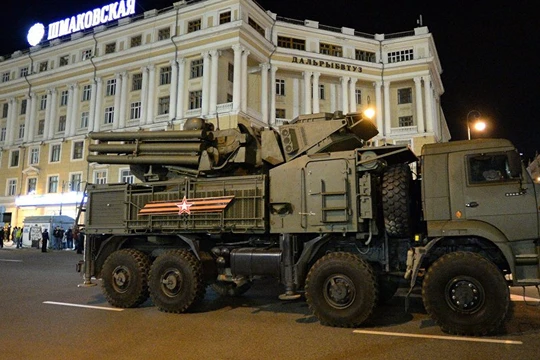 Tổ hợp Pantsir-SM (ảnh minh họa Sputnik)