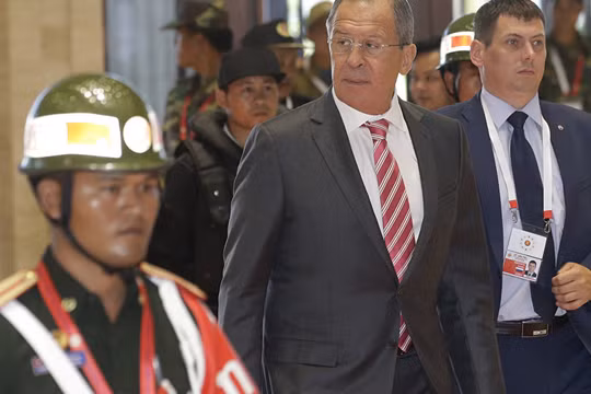 Ngoại trưởng Nga Sergei Lavrov.
