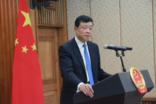 Đại sứ Trung Quốc tại Anh, Lưu Hiểu Minh. Ảnh: Báo Người quan sát, Trung Quốc.