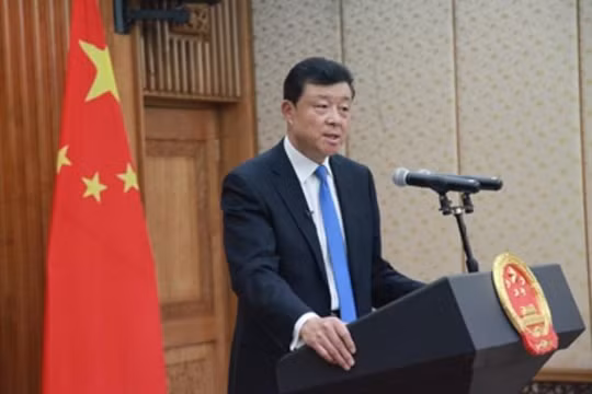 Đại sứ Trung Quốc tại Anh, Lưu Hiểu Minh. Ảnh: Báo Người quan sát, Trung Quốc.