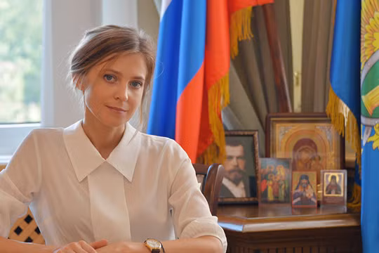 Nữ công tố viên Crimea Poklonskaya.