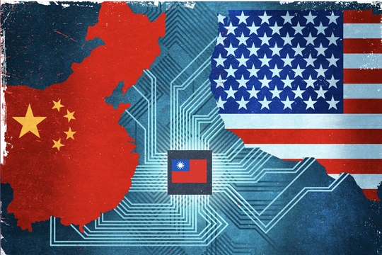 Hãng sản xuất chip của Đài Loan đang bị kẹt trong cuộc chiến về chip Mỹ - Trung (Ành: Thewirechina).