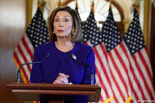 Chủ tịch Hạ viện Mỹ Nancy Pelosi có kế hoạch thăm Đài Loan trong chuyến công du tới châu Á vào tháng 8 tới (Ảnh: Deutsche Welle).