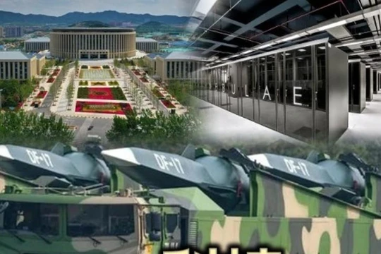 Bộ Thương mại Mỹ quyết định trừng phạt 7 công ty siêu máy tính Trung Quốc do giúp PLA hiện đại hóa quân đội và chế tạo vũ khí siêu thanh...(Ảnh: Đông Phương).
