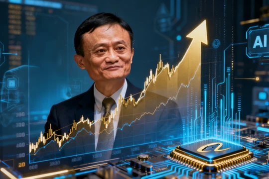Jack Ma quay trở lại mạnh mẽ với chiến lược phát triển AI đã mang lại thời kỳ hoàng kim mới của Alibaba. Ảnh: NAI500.