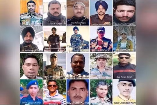 Ấn Độ chính thức công bố 20 binh sĩ bị thiệt mạng trong vụ đụng độ với Trung Quốc ở thung lũng Galwan tối 15/6 (Ảnh: India Today).