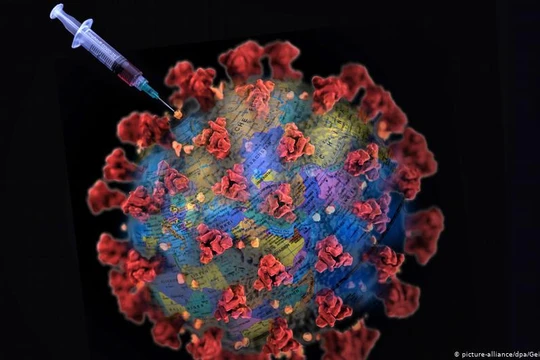 Nghiên cứu phát triển vaccine chống virus Corona mới gây dịch bệnh COVID-19 đã trở thành cuộc đua trên toàn thế giới (Ảnh:DPA).