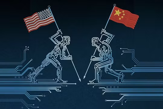 Cuộc chiến cạnh tranh Trung - Mỹ trong lĩnh vực công nghệ diễn ra rất quyết liệt (Ảnh: Sohu).