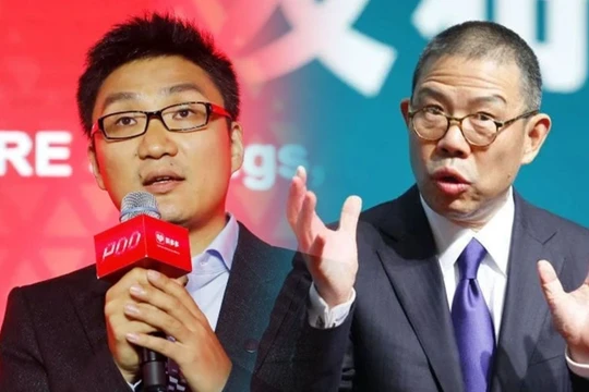 Hoàng Tranh (trái) đã thay Chung Thiểm Thiểm trở thành người giàu nhất Trung Quốc (Ảnh: Thepaper).