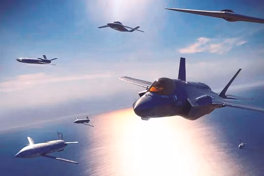 Không quân Mỹ đang đẩy nhanh việc phát triển dự án "Máy bay hiệp đồng tác chiến" (Ảnh: 81.cn)