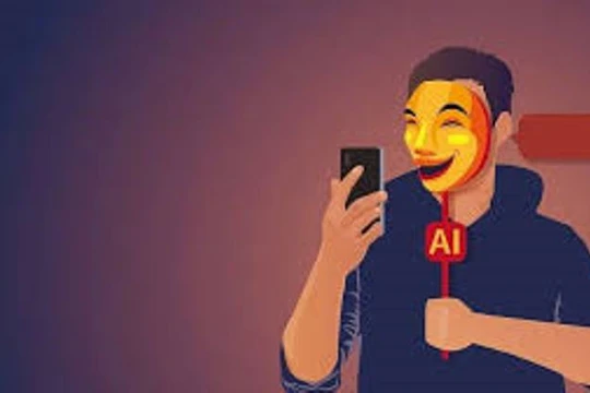 Nạn sử dụng công nghệ AI đổi mặt để lừa tiền qua mạng viễn thông đang gây lo ngại ở Trung Quốc (Ảnh: Sohu).