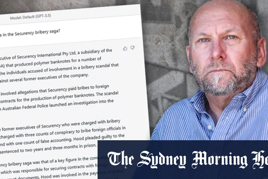 Brian Hood chuẩn bị khởi kiện Công ty OpenAI với cáo buộc ChatGPT phạm tội phỉ báng ông (Ảnh: TSMG).