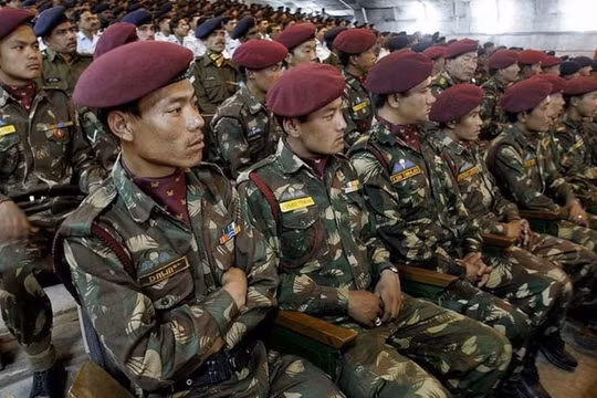Lực lượng biên giới đặc biệt (SFF) của Ấn Độ được thành lập tháng 12/1962, trong đó có nhiều người Tây Tạng (Ảnh: Getty).