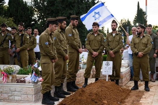 IDF thừa nhận trong năm qua có 726 binh sĩ Israel bị chết trong chiến đấu (Ảnh: Getty)