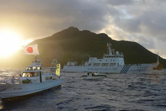 Tranh chấp quần đảo Senkaku/Điếu Ngư tiếp tục trở thành điểm nóng trong quan hệ Nhật Bản - Trung Quốc (Ảnh: Đa Chiều).