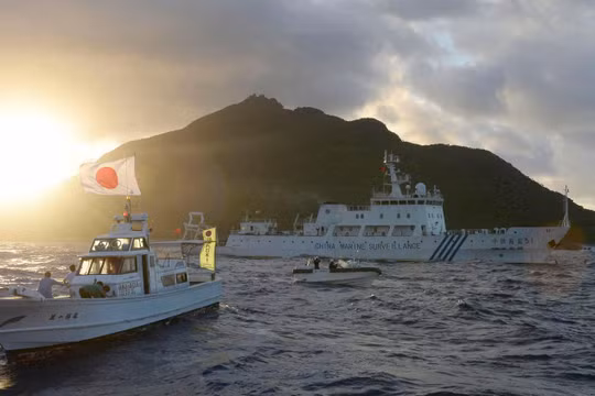 Luật Hải cảnh mới của Trung Quốc sẽ khiến tình hình trên vùng biển quần đảo Senkaku/Điếu ngư căng thẳng (Ảnh: Dwnews).