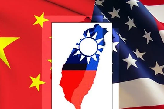 Vấn đề Đài Loan đang là chướng ngại khó vượt qua trong quan hệ Mỹ - Trung (Ảnh: Dwnews).