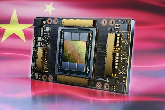 Né tránh lệnh cấm chip của chính phủ Mỹ, Nvidia đã làm riêng loại chip chậm bán cho Trung Quốc (Ảnh: techarp).