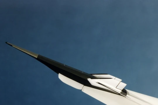 Một mẫu tên lửa siêu thanh của NASA (Ảnh: NASA).