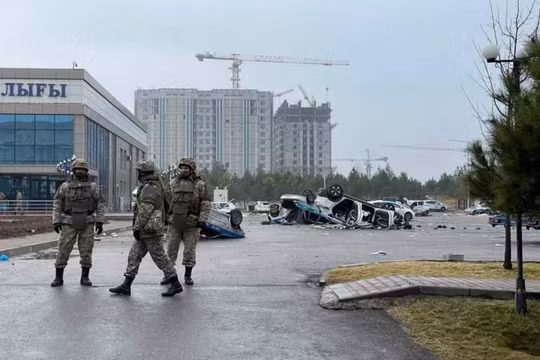 Thành phố Almaty hiện đã bình yên trở lại sau vụ bạo loạn (Ảnh: Sputnik).