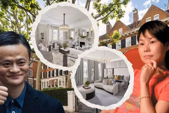 Vợ chồng Jack Ma - Trương Anh: chồng lo kiếm tiền, vợ xây tổ ấm. Ảnh: Line.