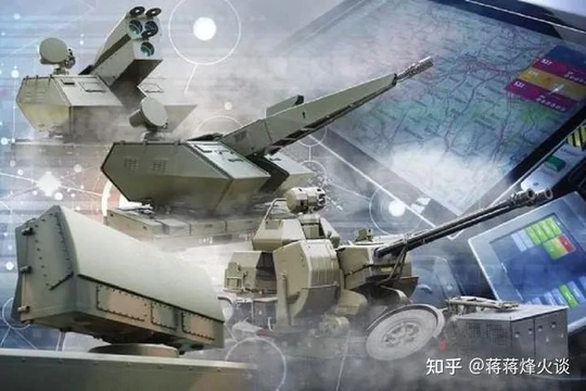 Một số thành phần của hệ thống phòng không hiện đại Skynex Đức cung cấp cho Ukraine (Ảnh: Zhihu).