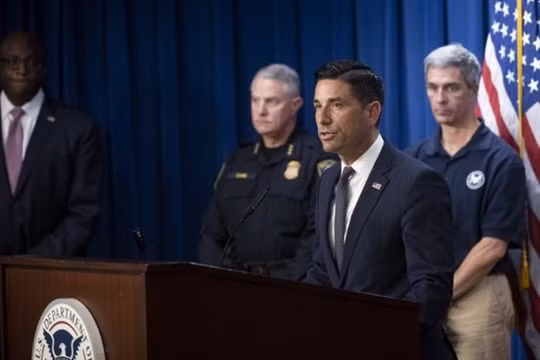 Ngày 24/7, Bộ An ninh Nội địa Hoa Kỳ ngày 24/7 đã tuyên bố thành lập "Nhóm công tác Trung Quốc" tập trung đối phó với Trung Quốc (Ảnh: Đông Phương).