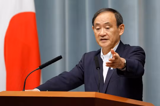 Ông Suga chính thức trở thành tân thủ tướng Nhật Bản