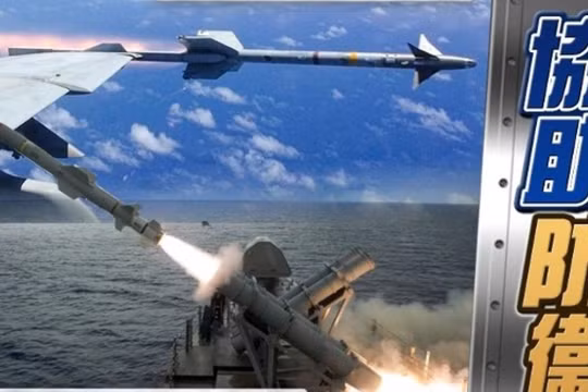 Mỹ dự định sẽ bán 100 tên lửa không đối không AIM-9X và 60 tên lửa không đối hạm AGM-84H cho Đài Loan (Ảnh: Đông Phương).