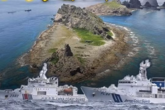 Sau khi Luật Hải cảnh Trung Quốc có hiệu lực hôm 1/2, tàu Hải cảnh Trung Quốc đã 6 ngày đi vào vùng biển Senkaku với 14 lần chiếc (Ảnh: Đông Phương).