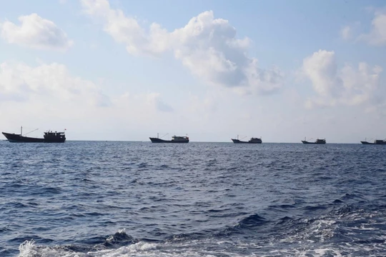 Quan hệ Trung Quốc - Indonesia đang ngày càng xấu đi với việc Indonesia phản đối Trung Quốc cho các tàu cá và cảnh sát biển xâm phạm vùng đặc quyền kinh tế của Indonesia. (Ảnh: Đa Chiều).