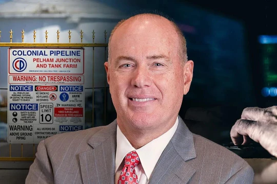 Ông Joseph Blount, Giám đốc điều hành công ty Colonial Pipeline thừa nhận đã trả 4.4 triệu USD tiền chuộc cho nhóm tin tặc để được hoạt động trở lại (Ảnh: WSJ).