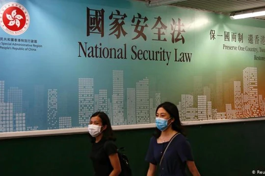 Việc Trung Quốc ban hành Luật An ninh Quốc gia cho Hồng Kông được coi là ảnh hưởng mạnh đến tương lai của thành phố này (Ảnh: Reuters).