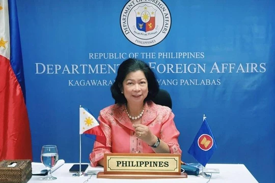 Thứ trưởng Ngoại giao Philippines Buensuceso: Việc các tàu Trung Quốc tiếp tục ở lại bãi đá ngầm Ba Đầu là nguồn cơn gây nên tình hình căng thẳng trong khu vực (Ảnh: Philstar).