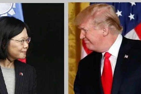 Giáo sư Trịnh Vĩnh Niên cho rằng Trung Quốc cần phải chuẩn bị ứng phó với chuyến thăm Đài Loan của ông Trump trước khi kết thúc nhiệm kì (Ảnh: UDN).