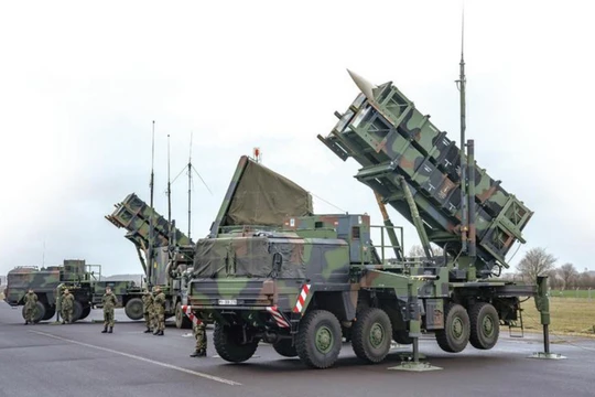 Các hệ thống Patriot PAC-3 là xương sống của hệ thống phòng không Ukraine. Ảnh: AFP.