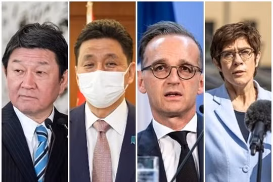 Các Bộ trưởng Ngoại giao và Quốc phòng Nhật - Đức sẽ tổ chức hội đàm 2+2 để thảo luận việc hợp tác đối phó Trung Quốc (Ảnh: Đông Phương).