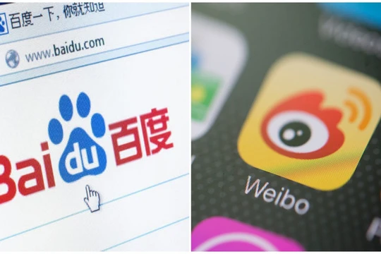 Baidu và Sina Weibo là hai trong số 47 ứng dụng di động Trung Quốc mới bị chính phủ Ấn Độ cấm sử dụng trên lãnh thổ nước này (Ảnh: Đông Phương).
