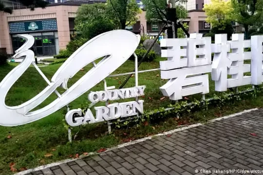 Tập đoàn bất động sản Country Garden đang đứng trước nguy cơ vỡ nợ (Ảnh: DPA)