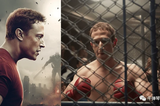 Cuộc tỉ thí trong lồng bát giác giữa hai đại gia công nghệ Mỹ Elon Musk và Mark Zuckerberg đang được cả thế giới chờ đợi (Ảnh: Sohu)