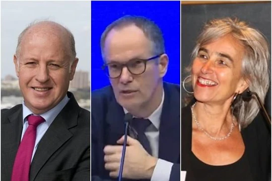 Ba thành viên nhóm chuyên gia WHO bị Sky News cáo buộc có quan hệ mờ ám với Trung Quốc: (trái qua) Peter Daszak, Peter Ben Embarek và Marion Koopmans (Ảnh: Đông Phương).