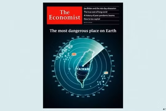 The Economist của Anh gọi Đài Loan là"nơi nguy hiểm nhất hành tinh" gây tranh cãi (Ảnh: Deutsche Wells).